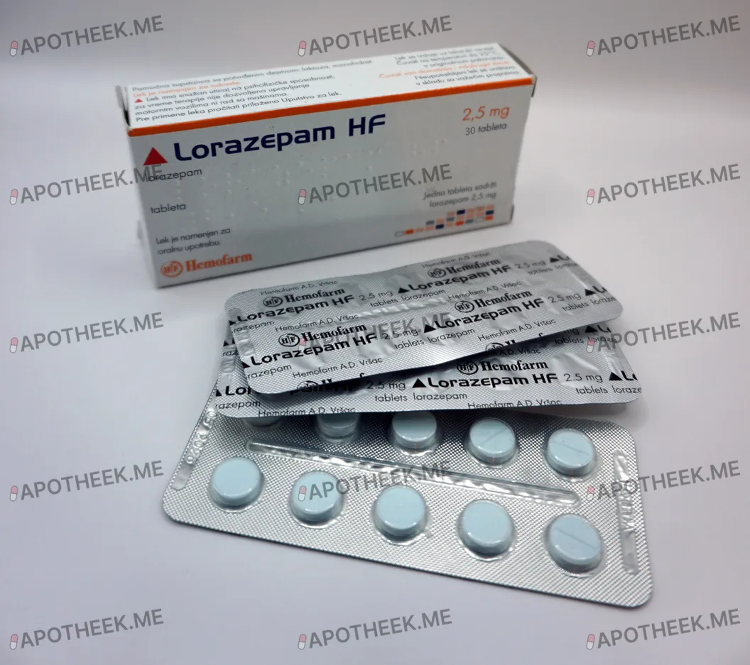 Lorazepam 2,5mg